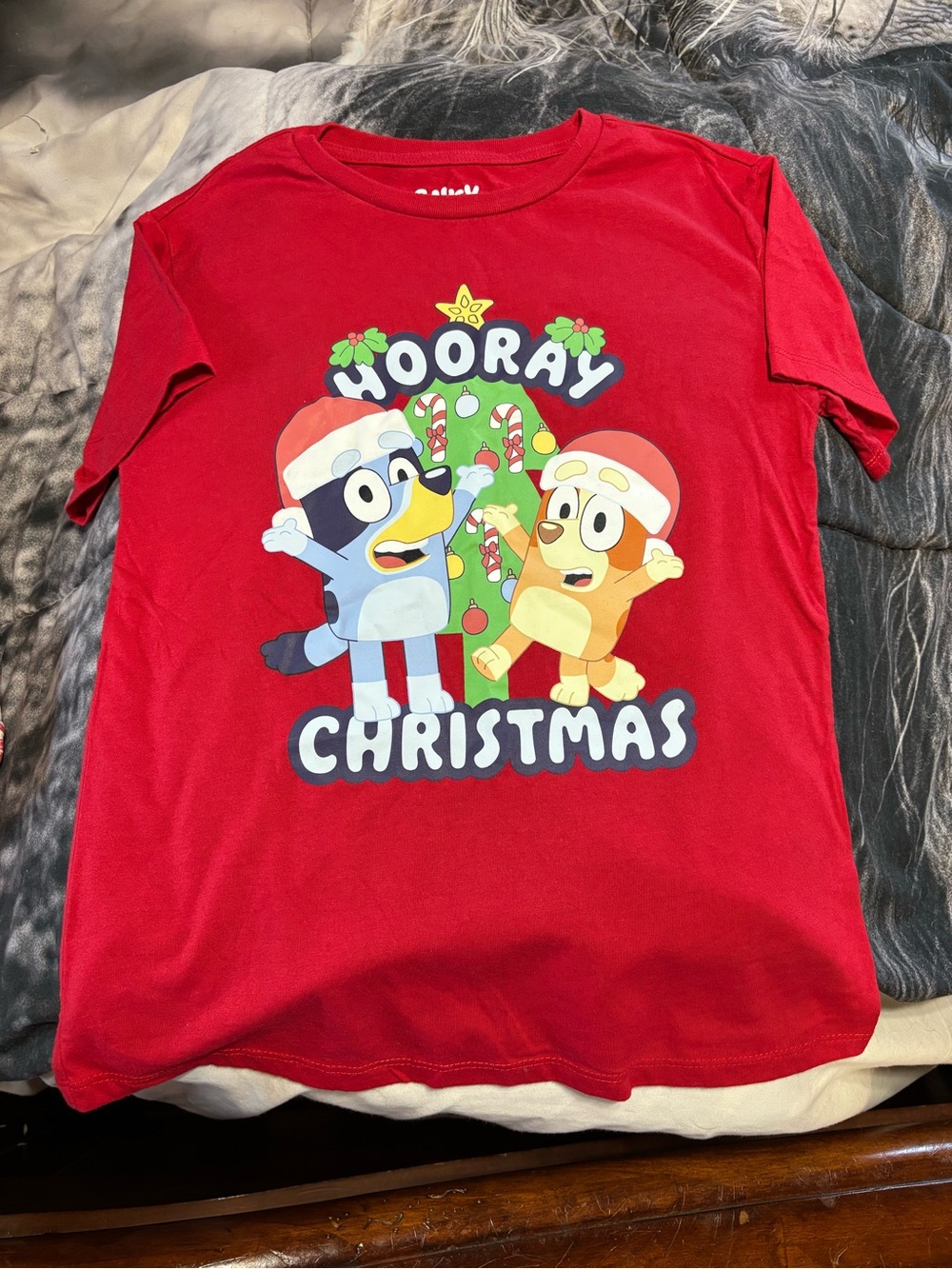 Lucy Red Bluey Logo Tee